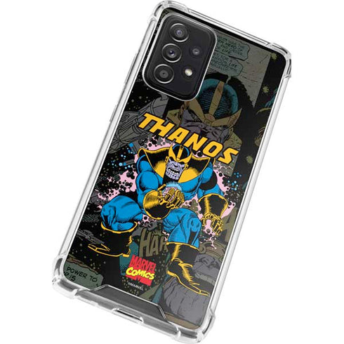 Marvel Classic Comics Thanos Galaxy A72 5G Clear Case